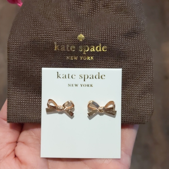 kate spade Jewelry - Kate Spade bow earrings